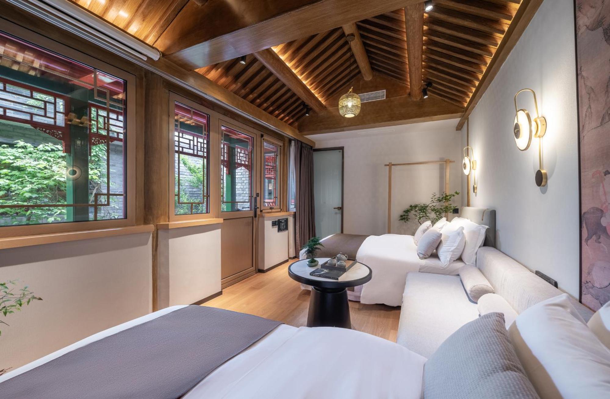 Beijing Xin Xiang Yayuan Wang Fu Jing Forbidden City Countyard Hotel&Free Laundry &Free Coffee &Paid Dumpling Experience Service Pequim Exterior foto